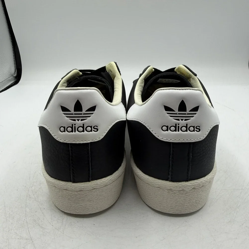 Adidas Superstar Boost Shoes Mens Sz 10 Core Black/White/Gold Sneakers‎ BB0189